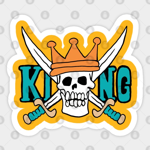 Pirate KING Sticker by malbatross